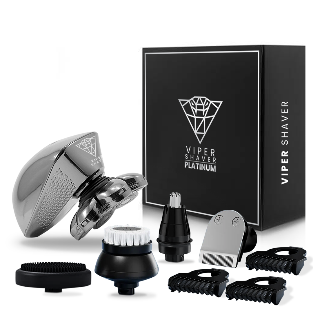 Viper shaver platinum gives you smooth, clean and close shave within 100 seconds