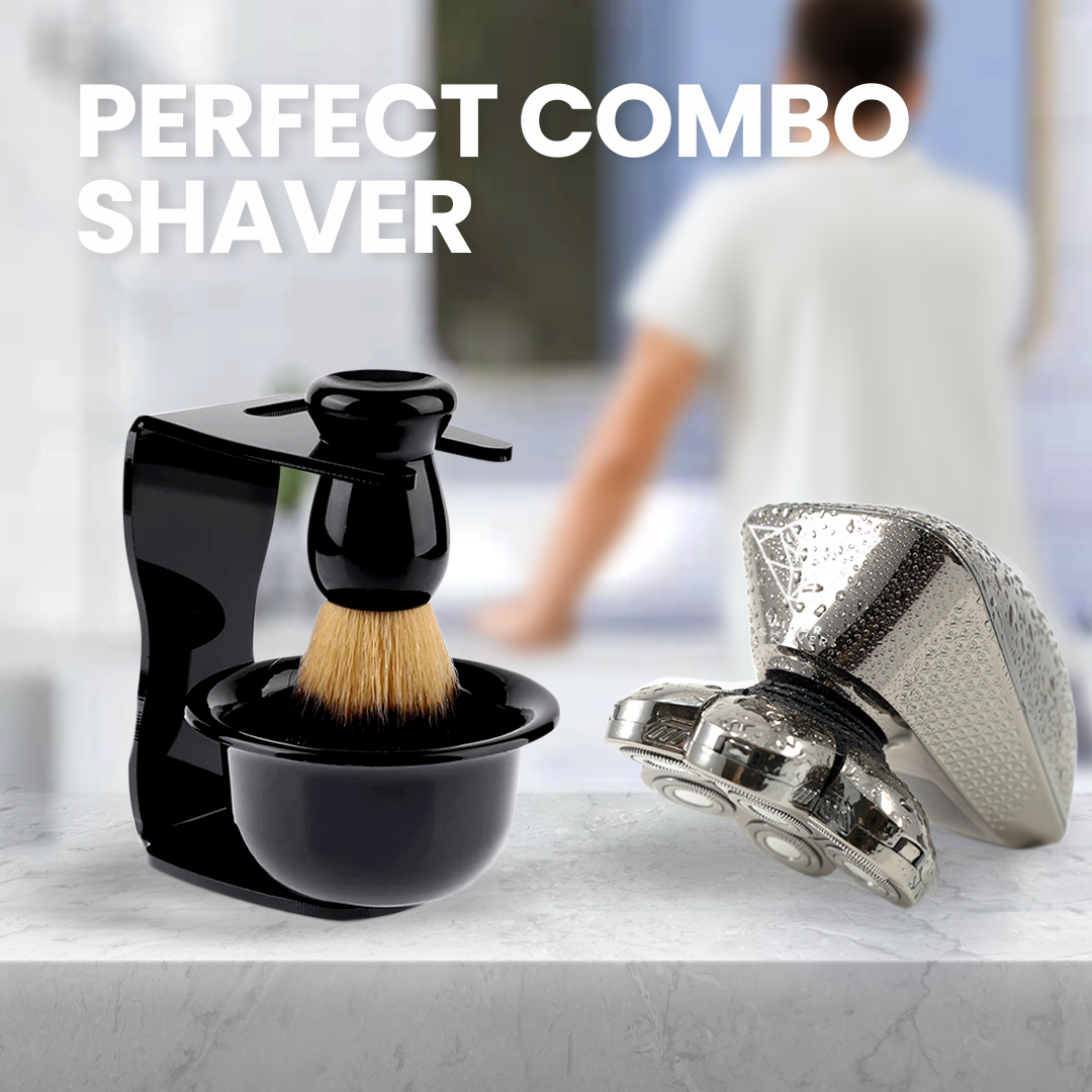 Viper shaver & preshave brush - Daily morning grooming routine