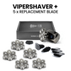 Viper Shaver Platinum - Electric head shaver - No nicks No cuts No razor bumps - Smooth and Close Shave in 100seconds